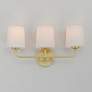 1_Maxim Bristol 20 3/4" Wide Satin Brass 3-Light Bath Light