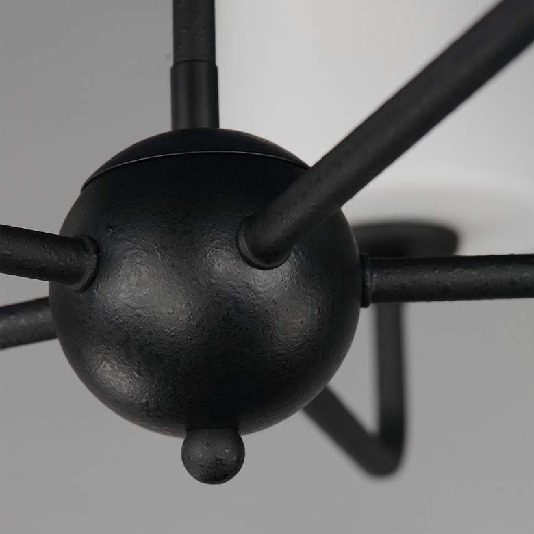Image 3 Maxim Bristol 26 1/2" Wide Anthracite 5-Light Chandelier more views