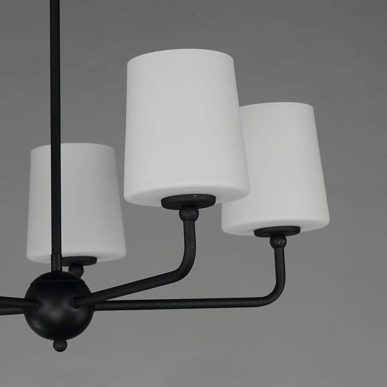 Image 5 Maxim Bristol 26 1/2" Wide Anthracite 5-Light Chandelier more views