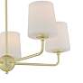 4_Maxim Bristol 26 1/2" Wide Satin Brass 5-Light Chandelier more views