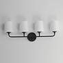 3_Maxim Bristol 28 1/2" Wide Black 4-Light Bath Light more views