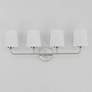 3_Maxim Bristol 28 1/2" Wide Satin Nickel 4-Light Bath Light more views