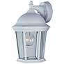1_Maxim Builder Cast 12" High White Outdoor Wall Light