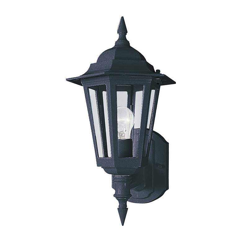 Image 3 Maxim Builder Cast 17" High Black Outdoor Wall Light more views