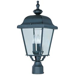 Maxim Builder Cast 21 1/4" High Black Outdoor Post Light