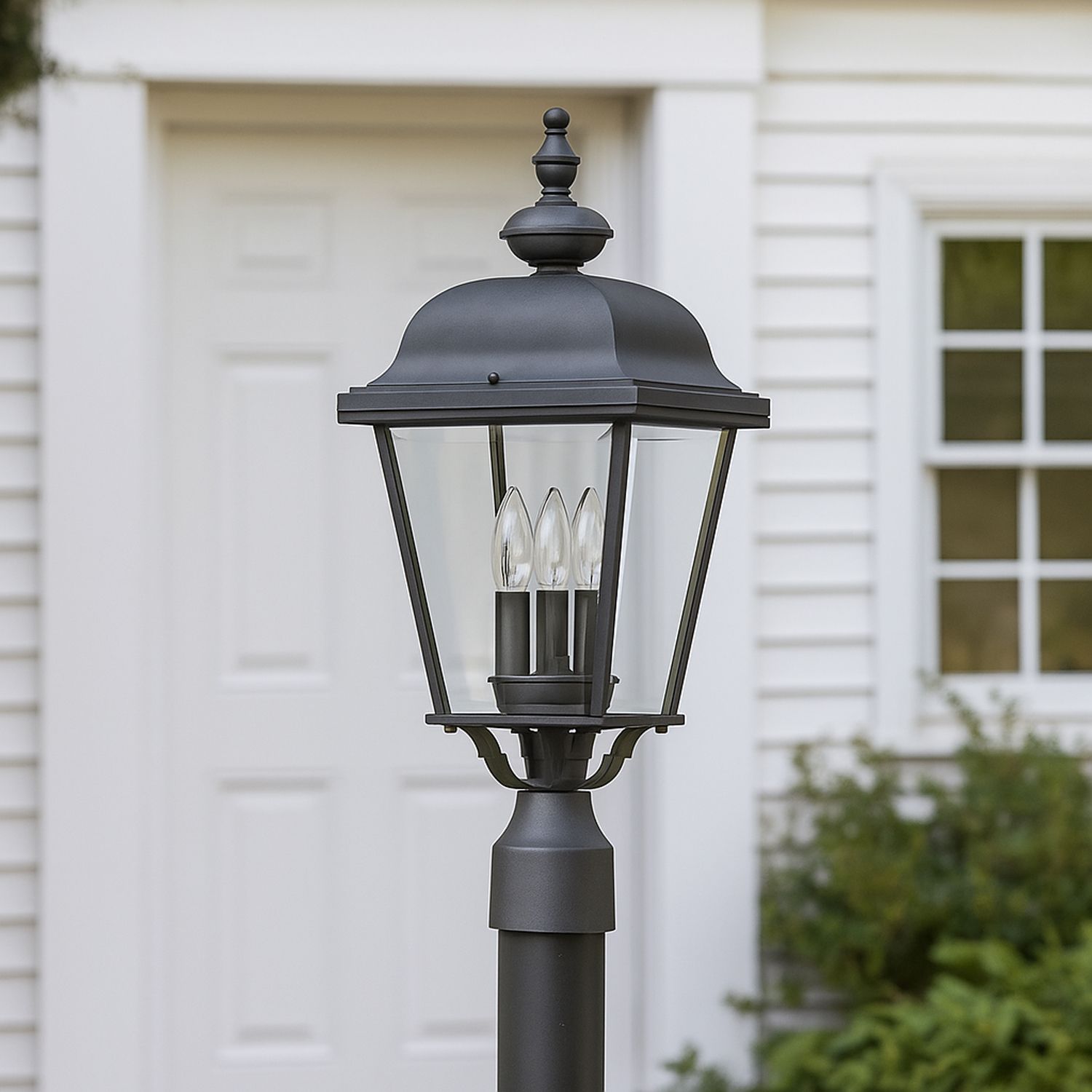 Image 5 Maxim Builder Cast 21 1/4" High Black Outdoor Post Light more views