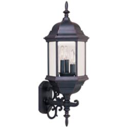 Maxim Builder Cast 25" High Empire Bronze Outdoor Wall Light