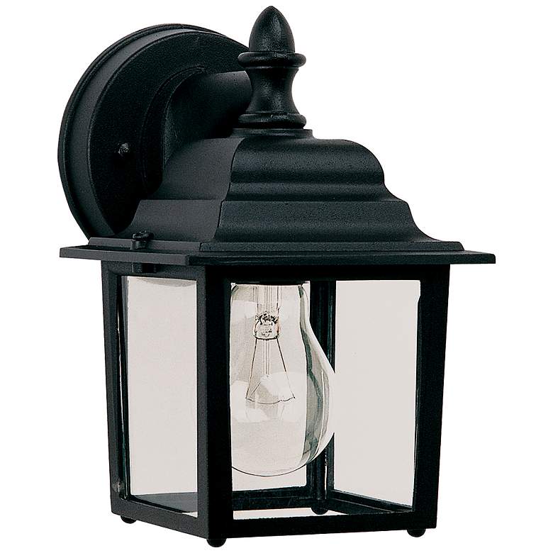Image 1 Maxim Builder Cast 8.5" HIgh Outdoor Lantern Wall Mount Light
