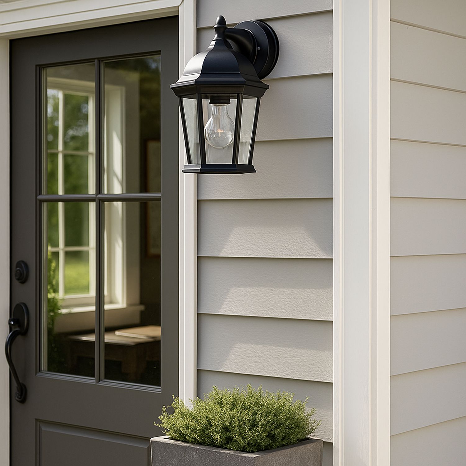 Image 5 Maxim Builder Series 13 1/2" High Traditional Outdoor Wall Mount more views