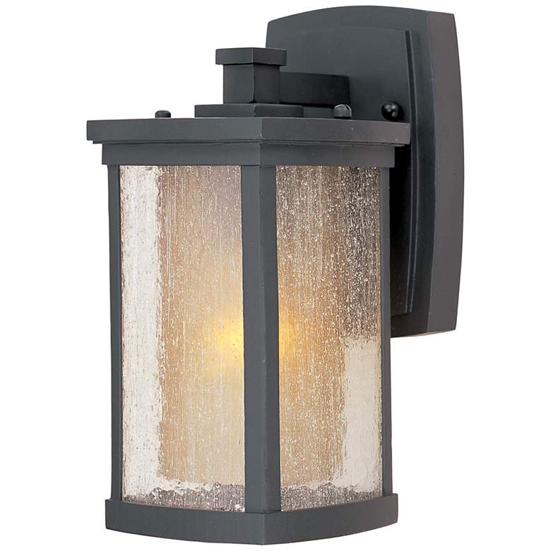 Image 1 Maxim Bungalow 11" High Bronze Rectangular Outdoor Wall Light