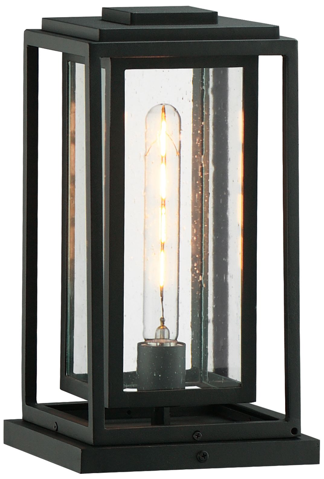 Maxim Cabana 14" High Black 1-Light Deck Lantern
