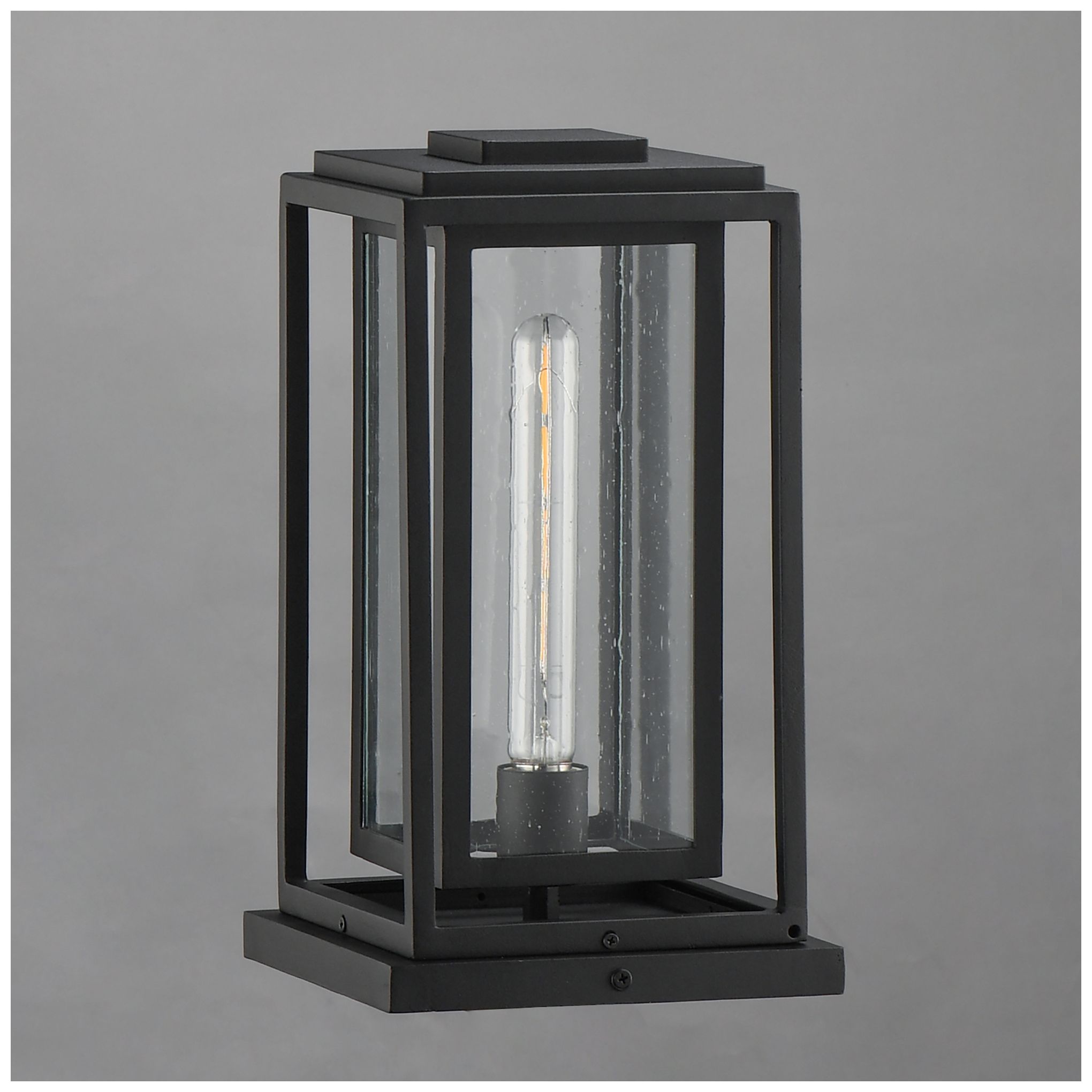Image 3 Maxim Cabana 14" High Black 1-Light Deck Lantern more views