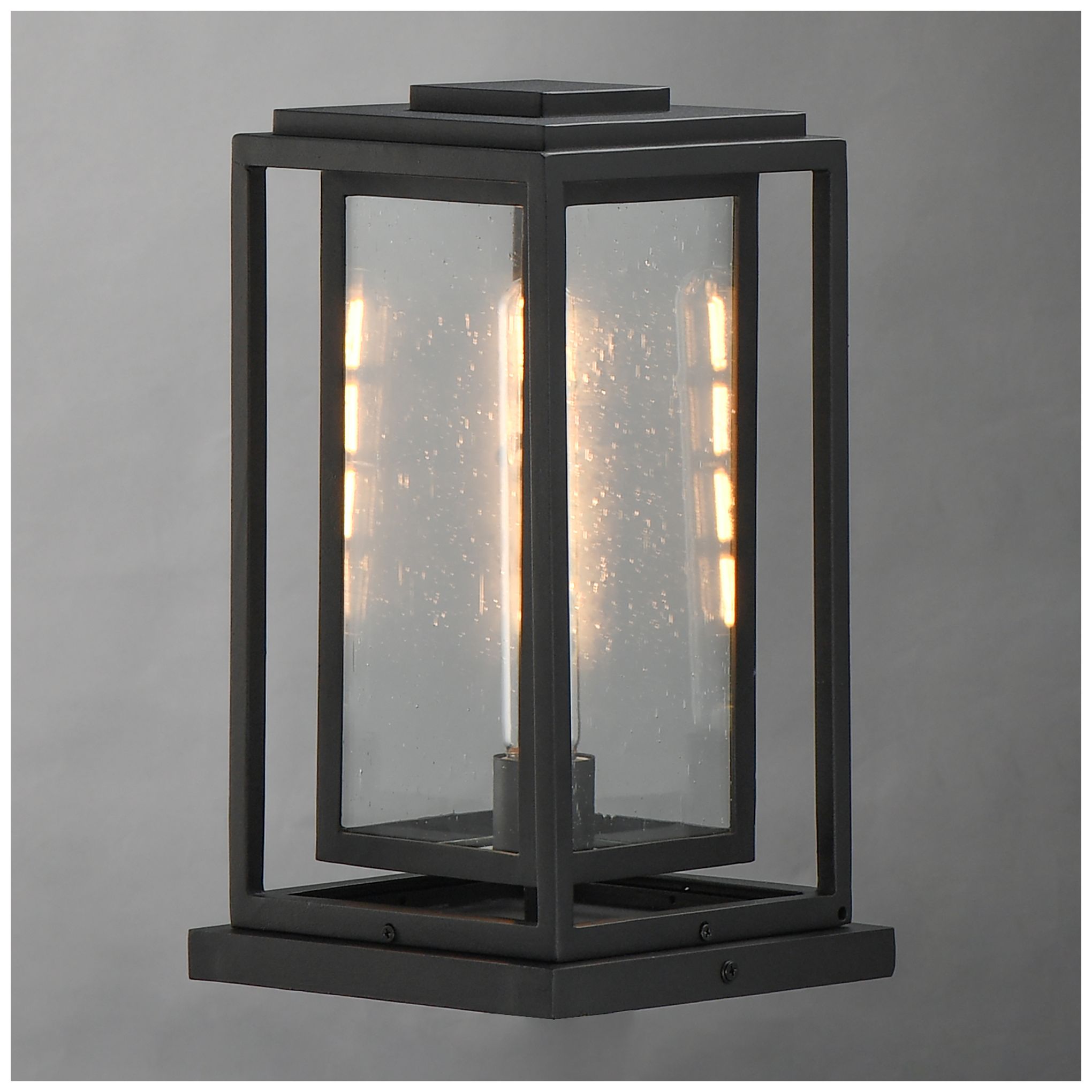 Image 4 Maxim Cabana 14" High Black 1-Light Deck Lantern more views