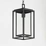 2_Maxim Cabana 15.5" High Black and Seeded Glass Outdoor Hanging Light more views