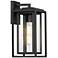 Maxim Cabana VX 15" High Black 1-Light Medium Outdoor Sconce