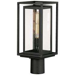 Maxim Cabana VX 16 3/4" High Black Outdoor Post Light