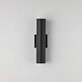 2_Maxim Caldera 15" High Black LED Outdoor Wall Light more views