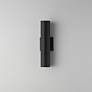4_Maxim Caldera 15" High Black LED Outdoor Wall Light more views