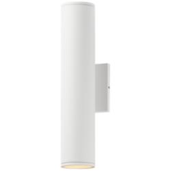 Maxim Caldera 15" White Outdoor Wall Sconce