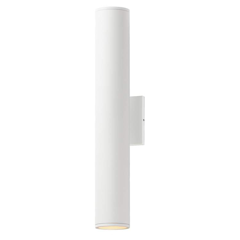 Image 1 Maxim Caldera 20" White Outdoor Wall Sconce