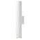 Maxim Caldera 20" White Outdoor Wall Sconce