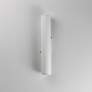 2_Maxim Caldera 20" White Outdoor Wall Sconce more views