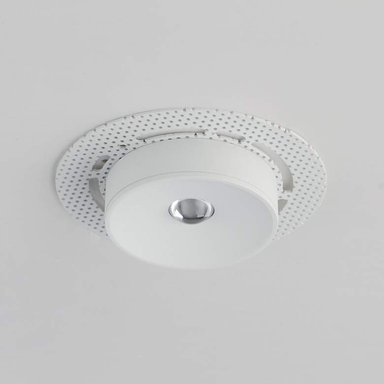 Image 3 Maxim Caldera 5" Wide White LED Ceiling Light more views