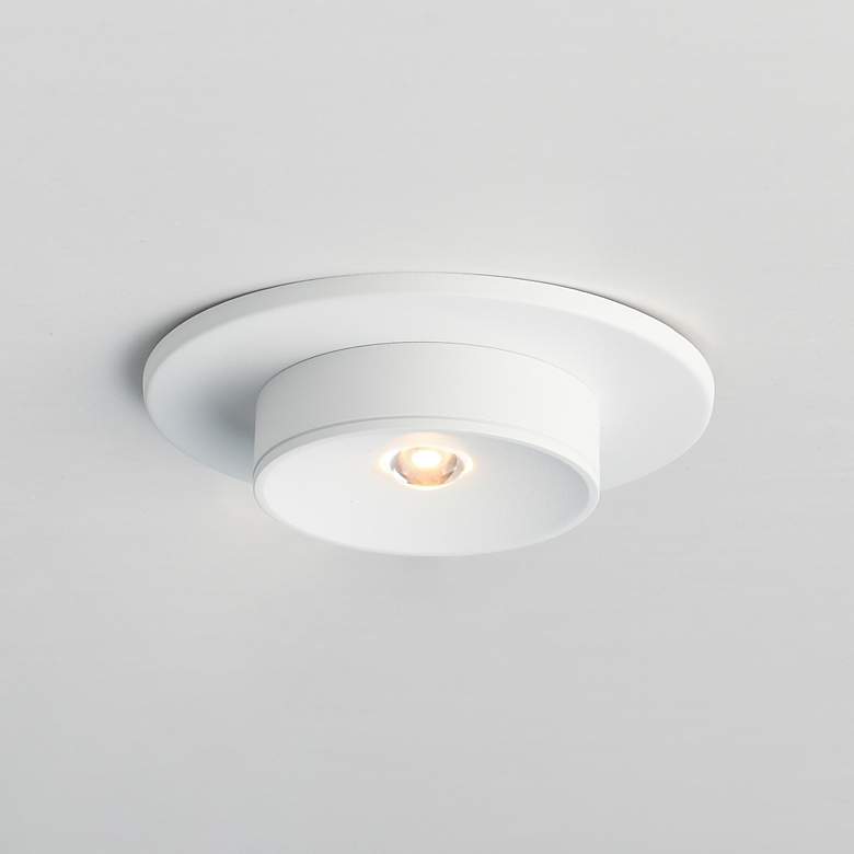 Image 4 Maxim Caldera 5" Wide White LED Ceiling Light more views