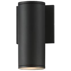 Maxim Caldera 7 1/2" Black Outdoor Wall Sconce