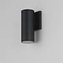 4_Maxim Caldera 7 1/2" Black Outdoor Wall Sconce more views