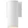 Maxim Caldera 7 1/2" White Outdoor Wall Sconce