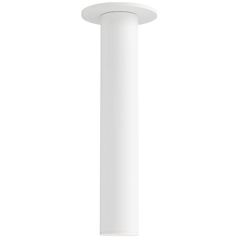 Image 1 Maxim Calibro 15" High White LED Outdoor Flush Mount