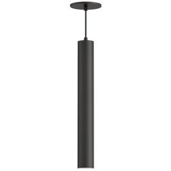 Maxim Calibro 20" Black LED Outdoor Pendant