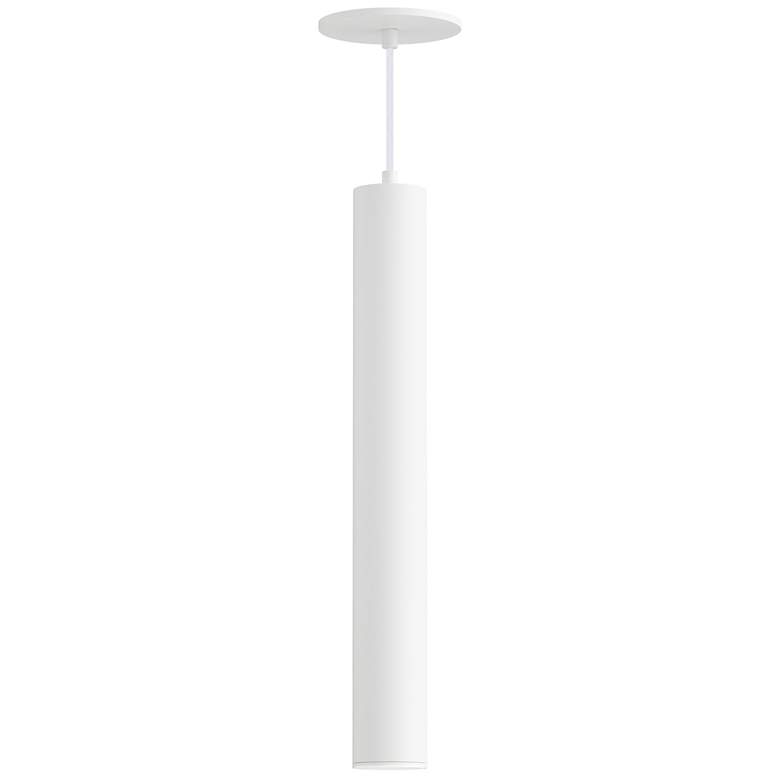 Image 1 Maxim Calibro 20" White LED Outdoor Pendant
