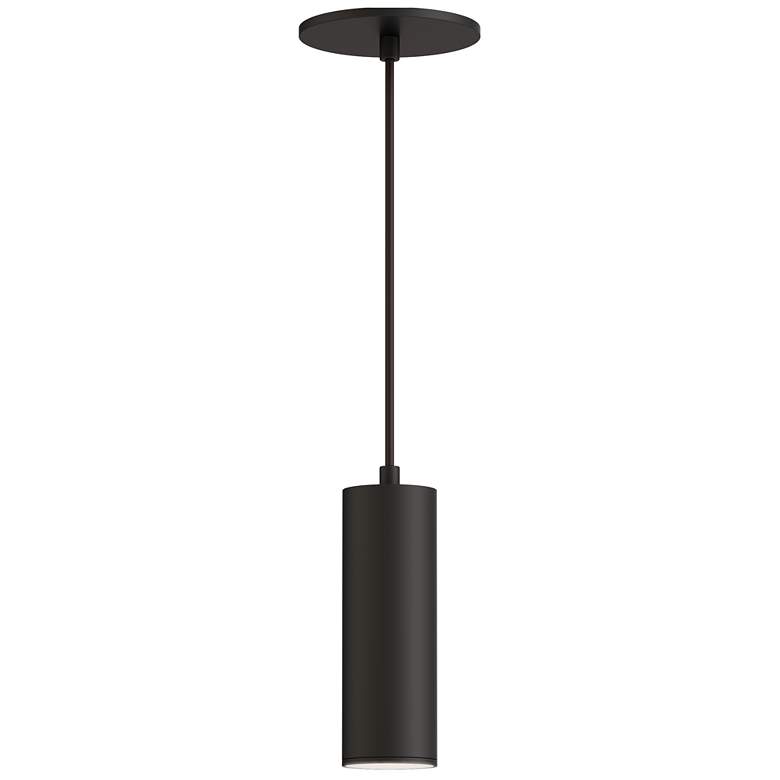 Image 1 Maxim Calibro 7.5" Architectural Bronze LED Outdoor Pendant