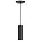 Maxim Calibro 7.5" Black LED Outdoor Pendant