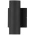 Maxim Calibro 7 1/2" High Black LED Outdoor Wall Light