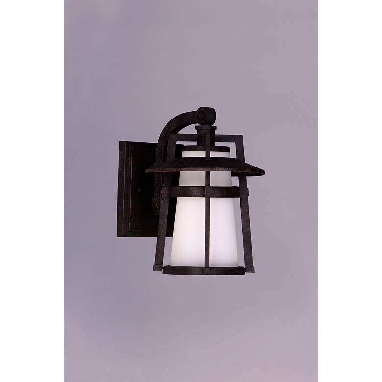 Image 3 Maxim Calistoga 10" High Adobe Bronze Outdoor Lantern Wall Light more views