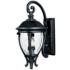 Maxim Camden VX 24" High Black Finish Scroll Arm Outdoor Wall Light
