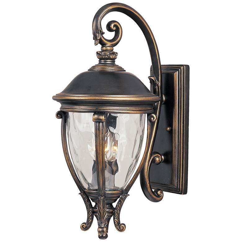Image 1 Maxim Camden VX 24" High Golden Bronze 3-Light Outdoor Wall Lantern