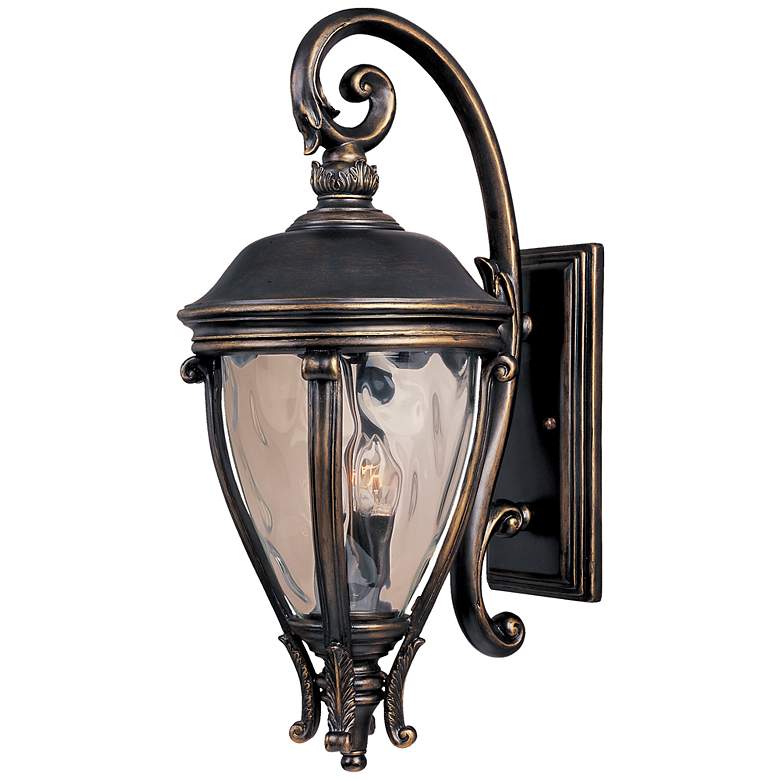 Image 1 Maxim Camden VX 29" High Golden Bronze Outdoor Wall Light