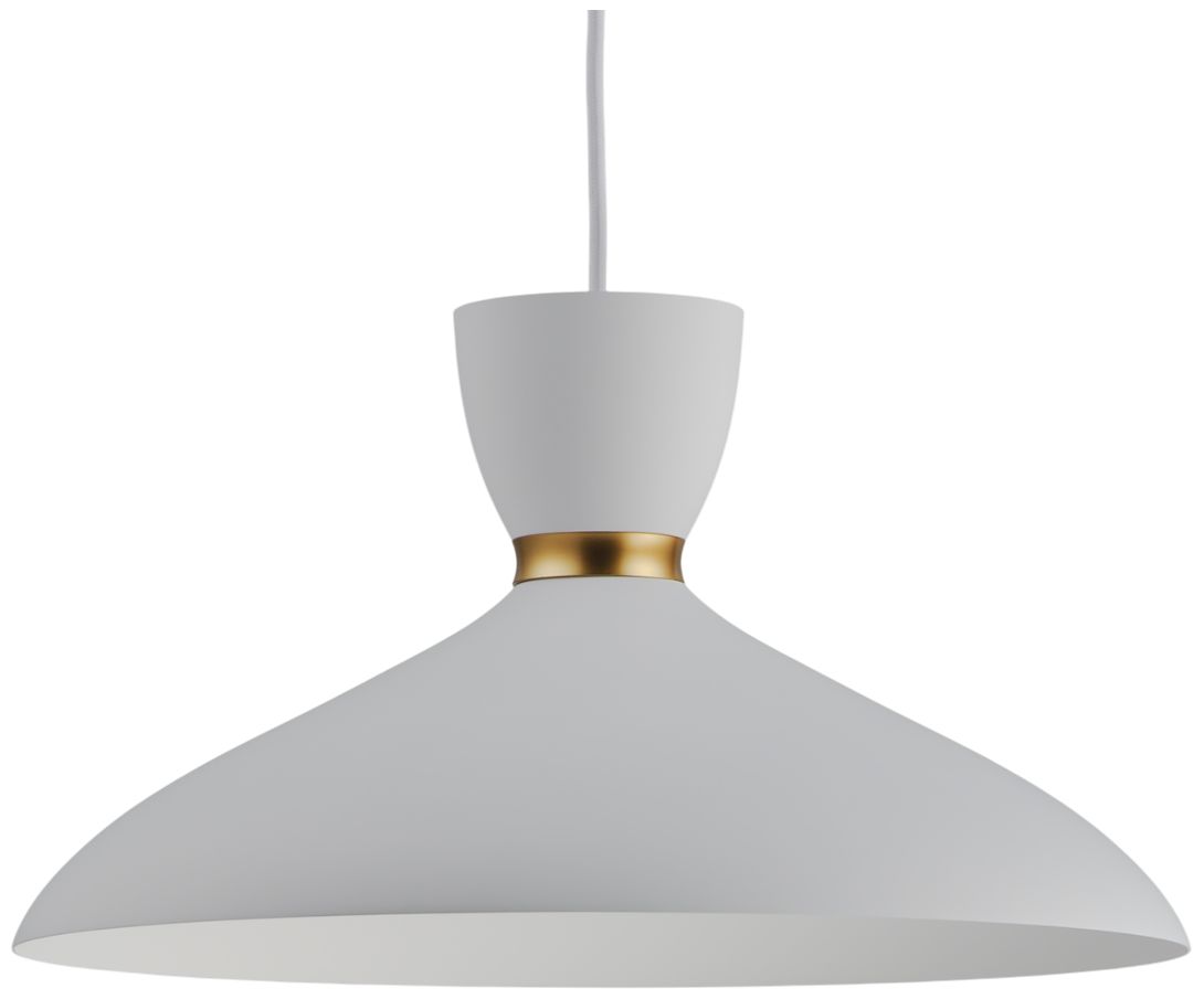 Image 5 Maxim Carillon 15 3/4" Wide White Satin Brass Pendant Light more views