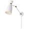 Maxim Carillon White Articulating Wall Lamp