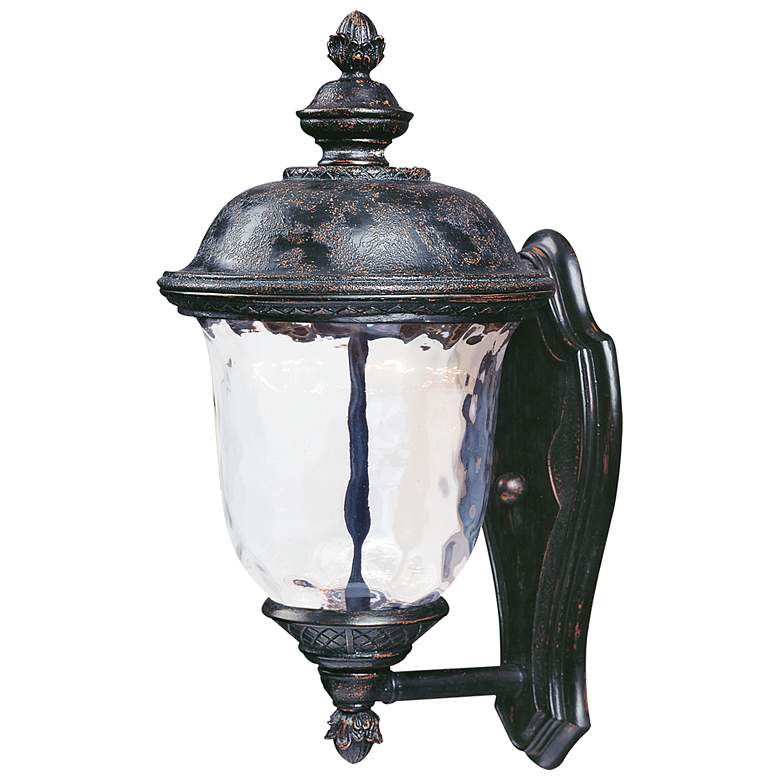 Image 1 Maxim Carriage House 16"H LED Bronze Outdoor Wall Light