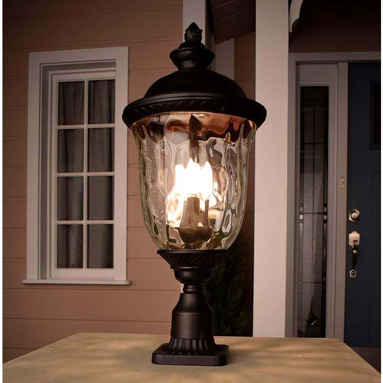 Image 7 Maxim Carriage House 19 1/2" High Outdoor Post Light more views