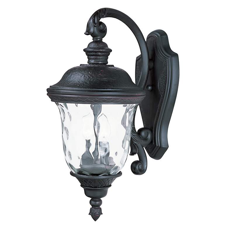 Image 2 Maxim Carriage House 20" High Downbridge Arm Outdoor Wall Light more views