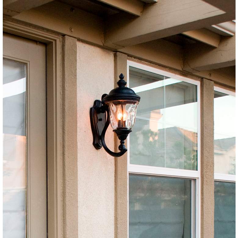 Image 7 Maxim Carriage House 20" High Upbridge Arm Outdoor Wall Light more views