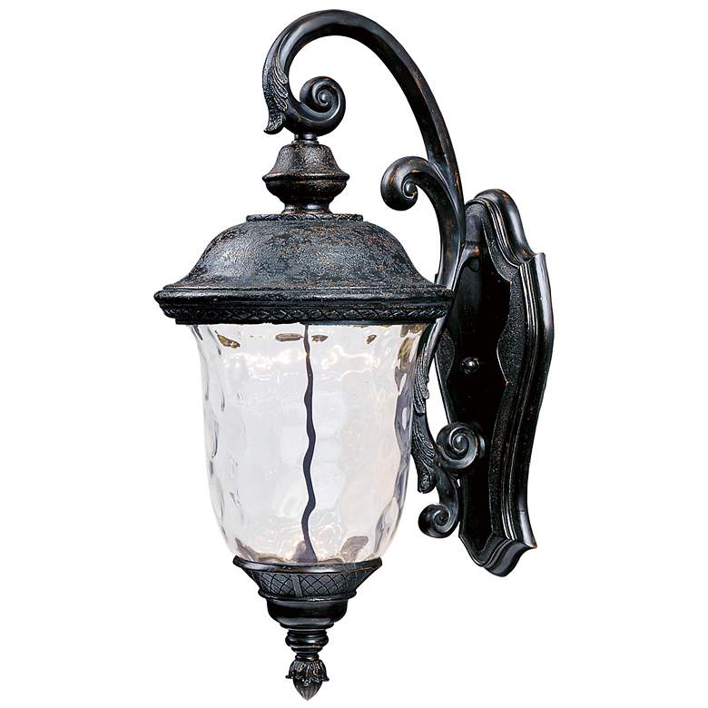 Image 1 Maxim Carriage House 20" Traditional Bronze LED Outdoor Light