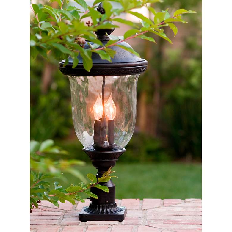 Image 1 Maxim Carriage House 26 1/2" High Outdoor Post Light