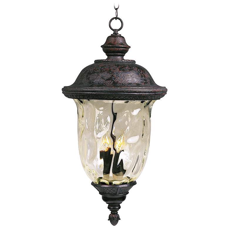 Image 1 Maxim Carriage House 28 inch High Outdoor Hanging Light